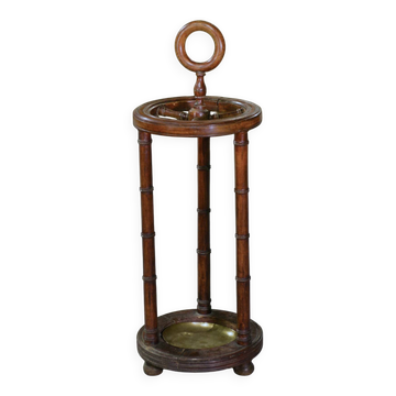 Porte-parapluies en hêtre imitation bambou 1930’s
