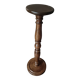 Plant stand, turned wooden plant holder