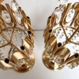 Set of crystal table lamps from Spain, 1970’s (2)