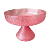 Pink frost crystal cut