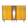 Large vintage mid century modern 5-door Wardrobe in Maple and Teak, 1950s