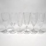 6 champagne flutes
