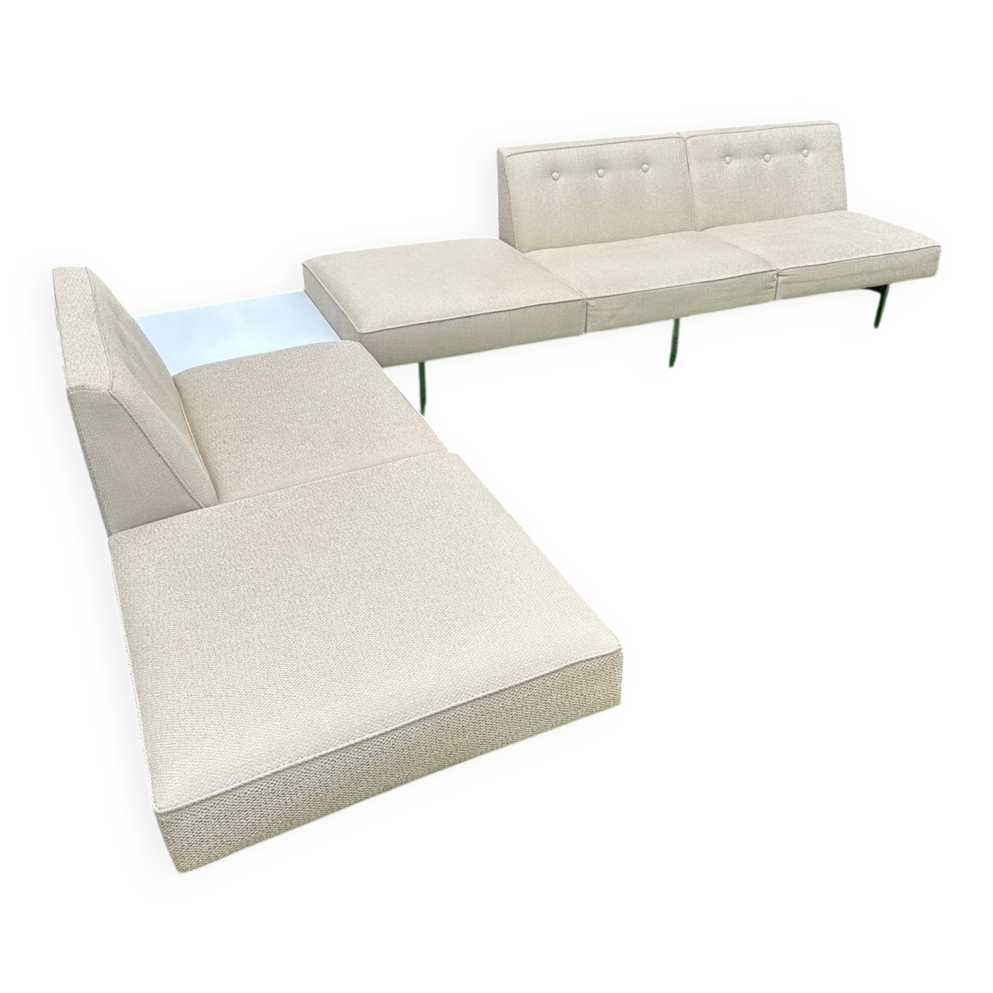 Modular sofa by George Nelson, Herman Miller edition