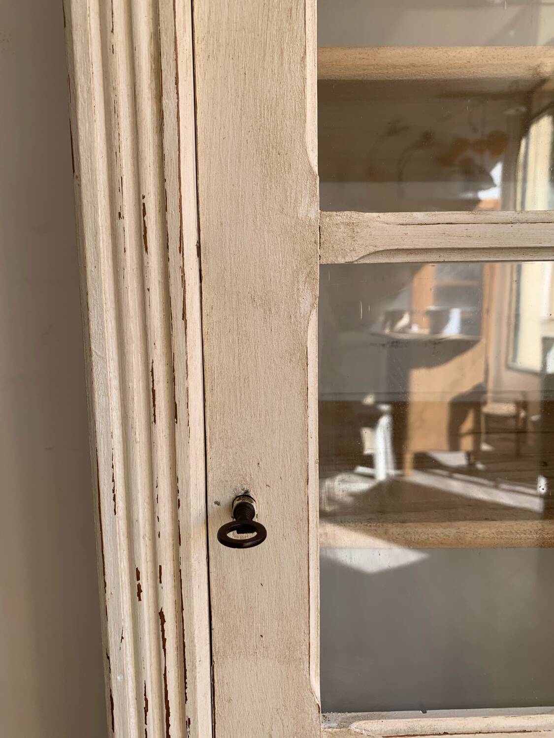 Parisian glass cabinet