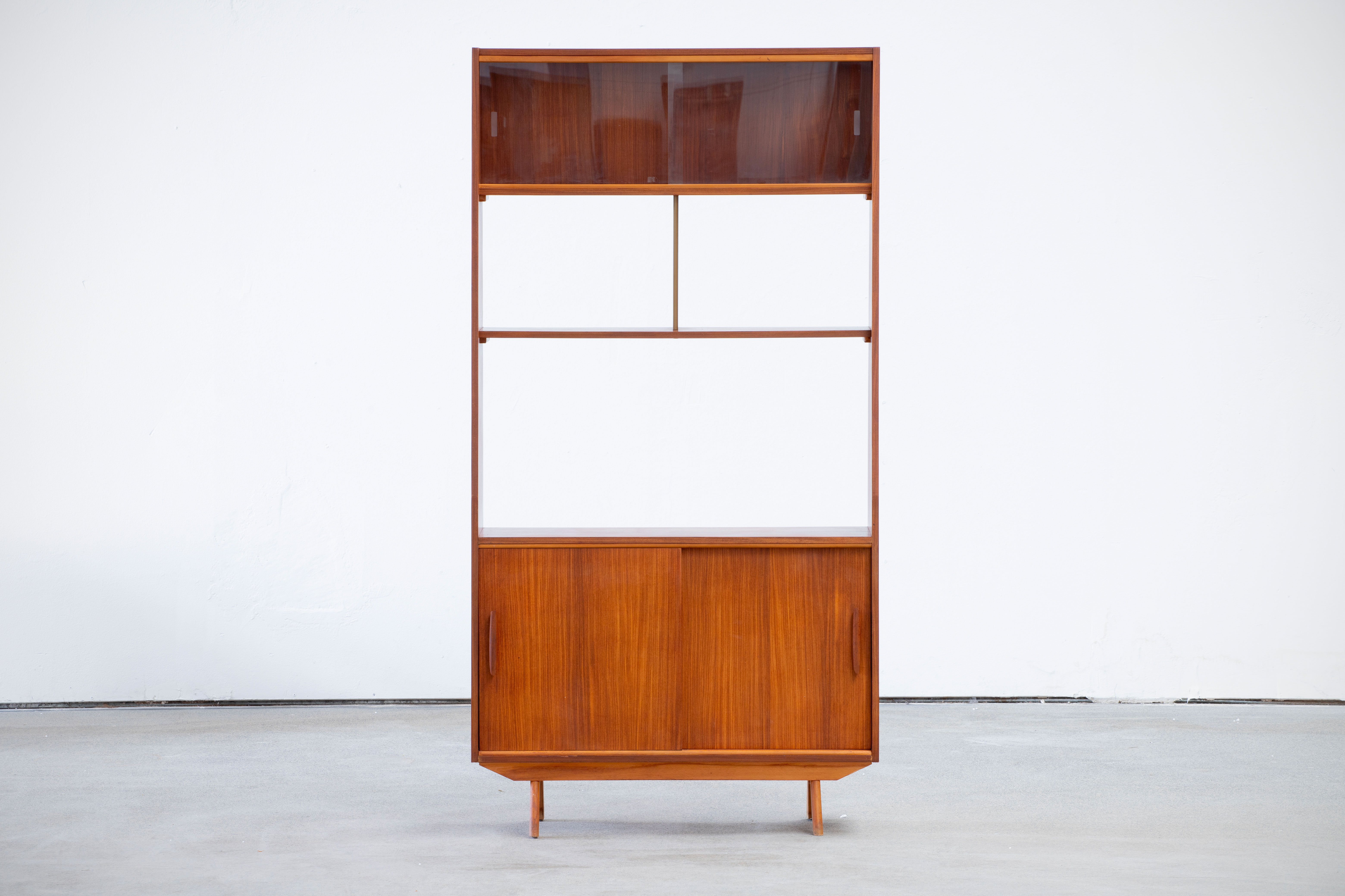 Scandinavian teak library 1960