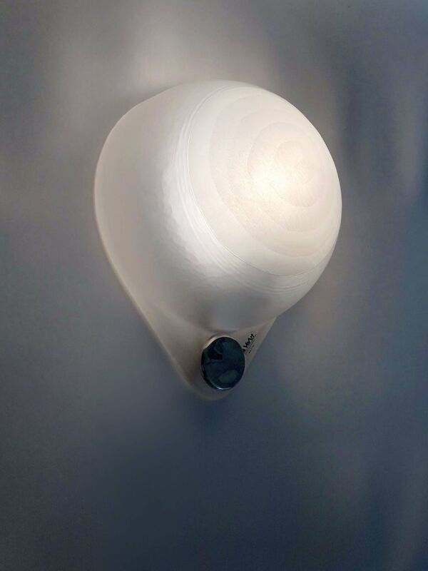 Applique murale Postmoderne en verre de Veart, Italie, années 1980