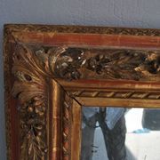 Mirror Louis XVI gilded wood ice old 109x128cm