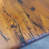 Farmhouse table and its 2 benches