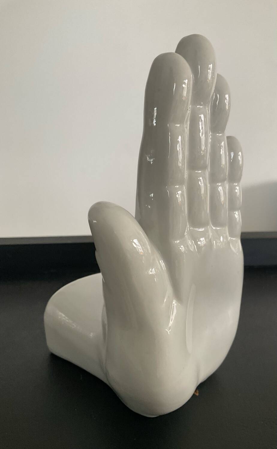 Vintage Ceramic Hands Bookends