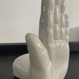 Vintage Ceramic Hands Bookends