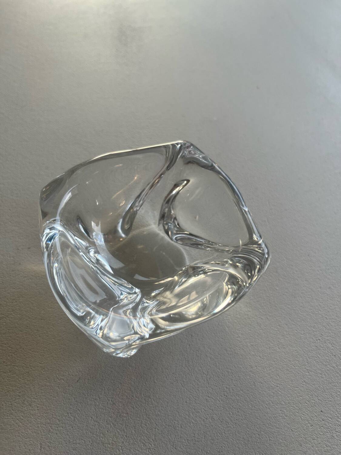Daum crystal ashtray