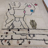 Moroccan berber carpet 244x164cm