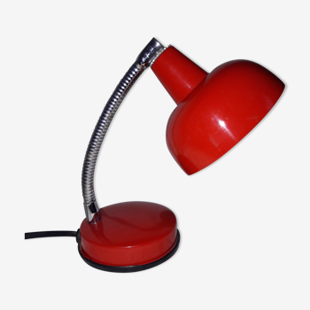 Red adjustable lamp