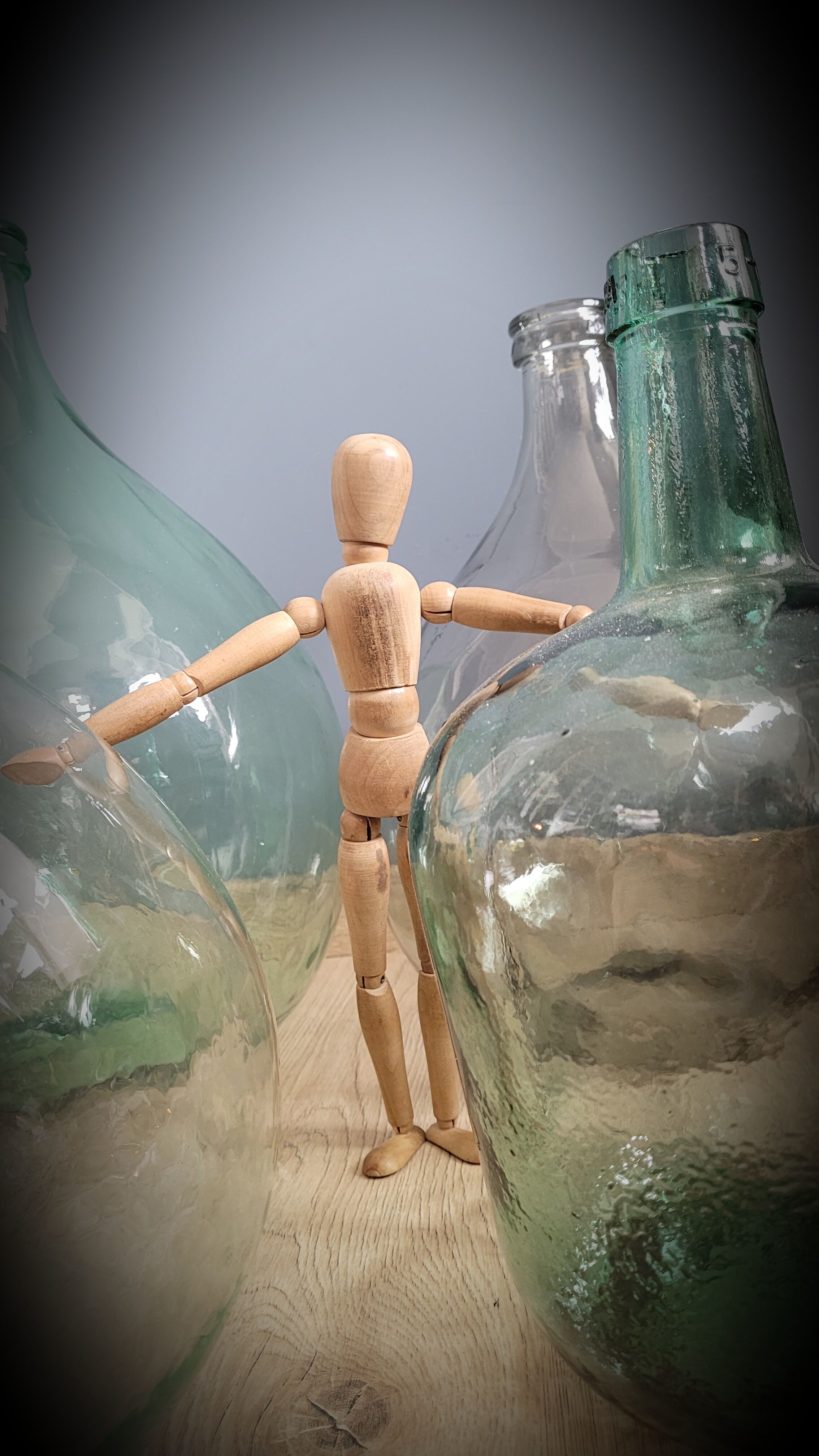 Demijohn 5l transparent