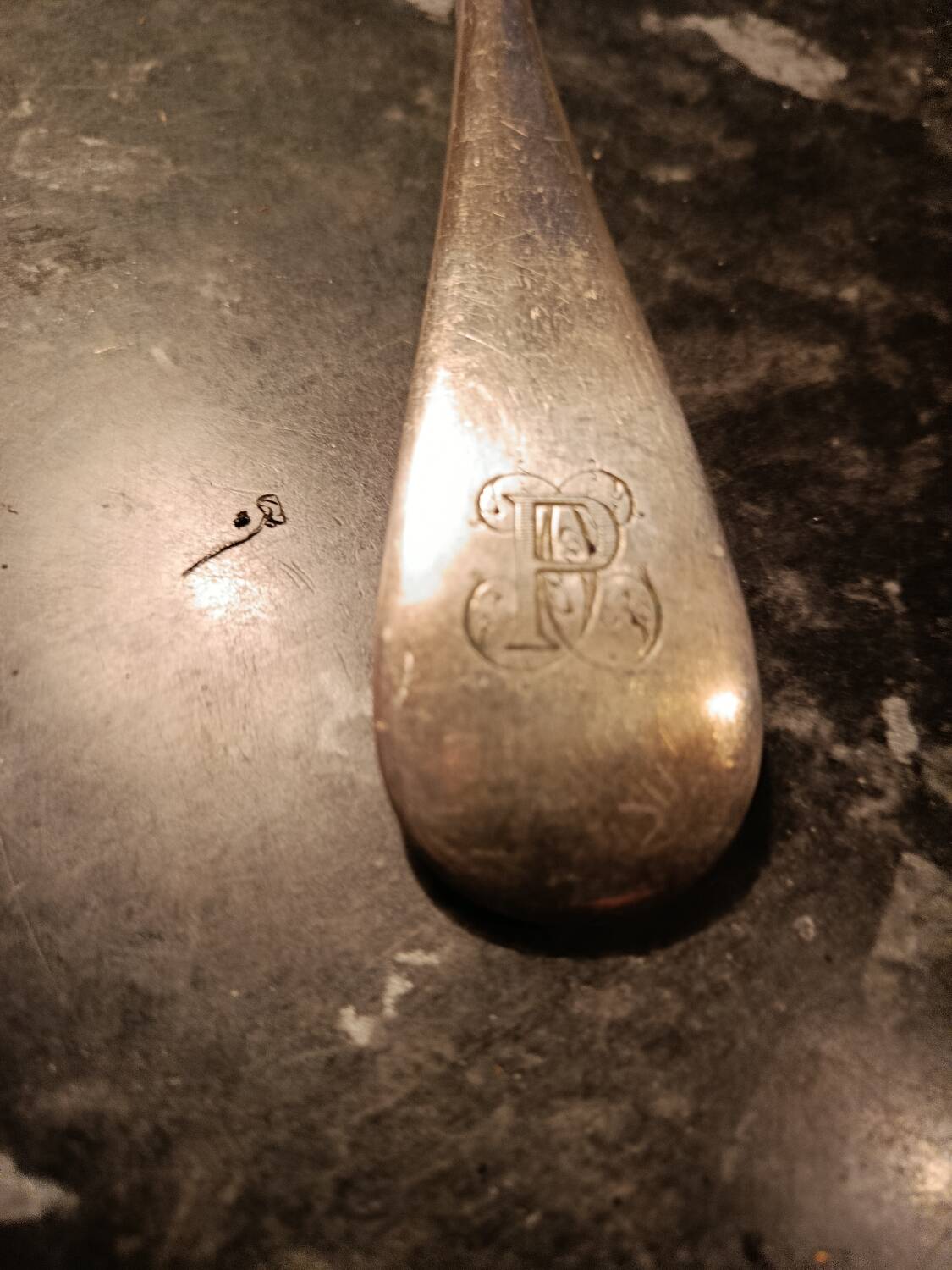 Christofle serving spoon