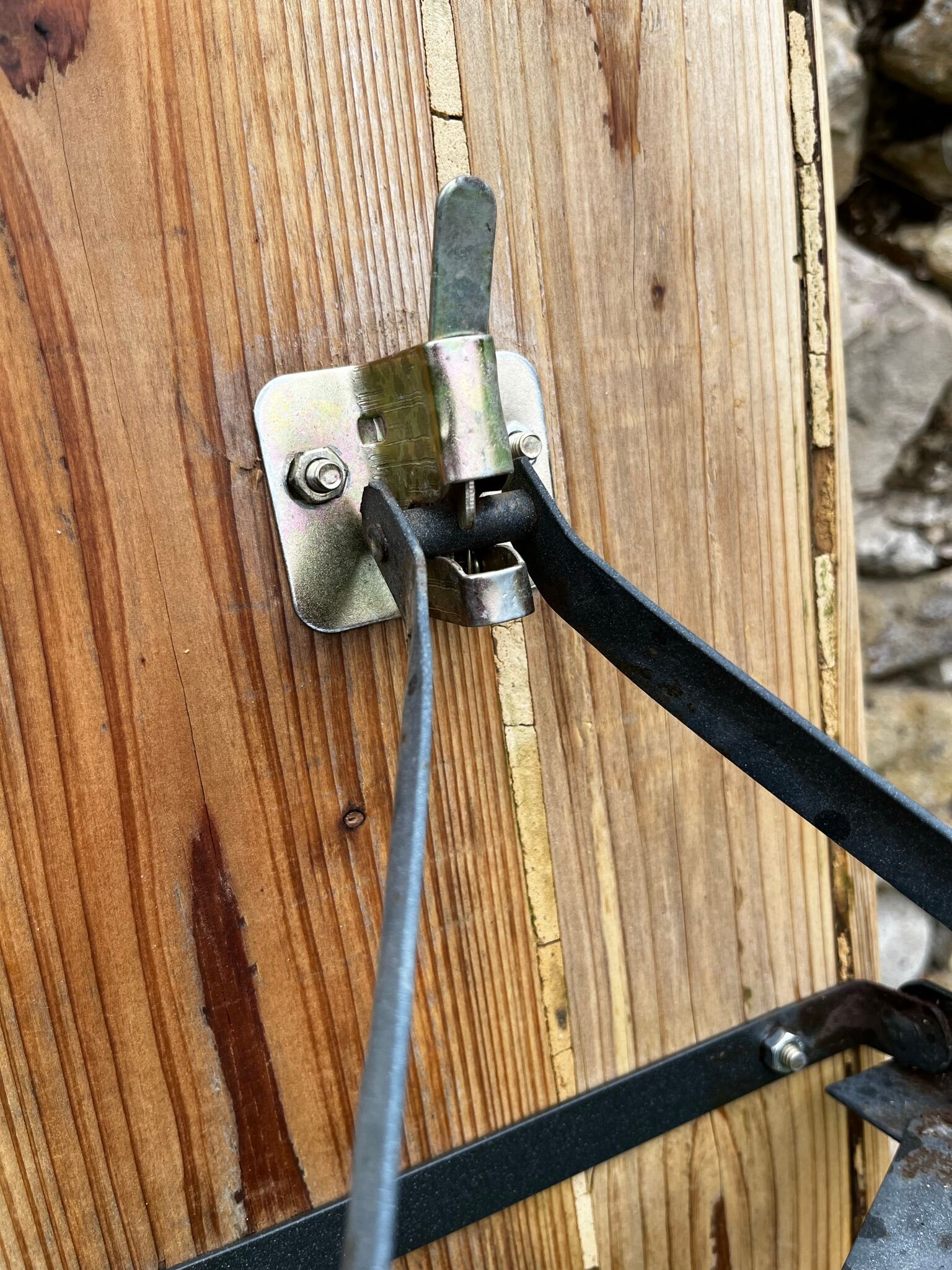 Guinguette table and benches