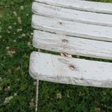 Paire de chaises pliantes extérieur