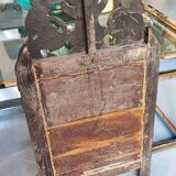 Louis XIV mirror in carved gilded wood, 18th century - 75 cm