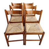 Straw chairs