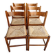Chaises paille