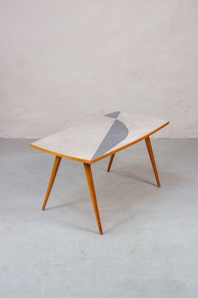 Mid-century coffee table, 1960s vintage