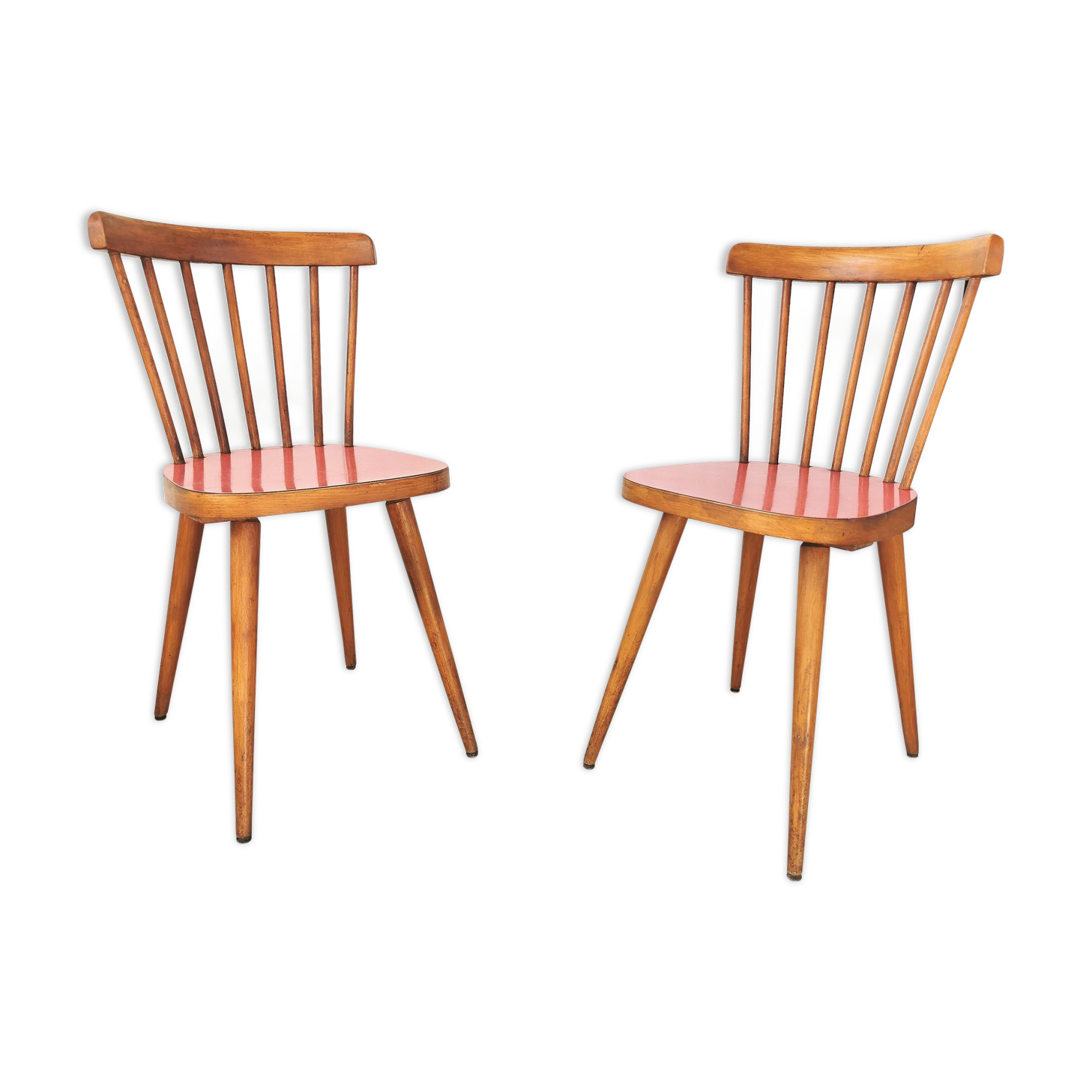 Paire de chaises bistrot Baumann