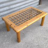 Swedish pine coffee table from the 70s