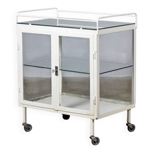 Vitrine médicale / chariot,