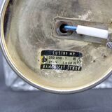 1970s Pair of Glass Table Lamps by Kamenicky Senov, Czechoslovakia