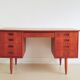 Bureau en teck massif danois vintage