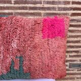 Magnifique coussin Kilim berbère vintage du Maroc