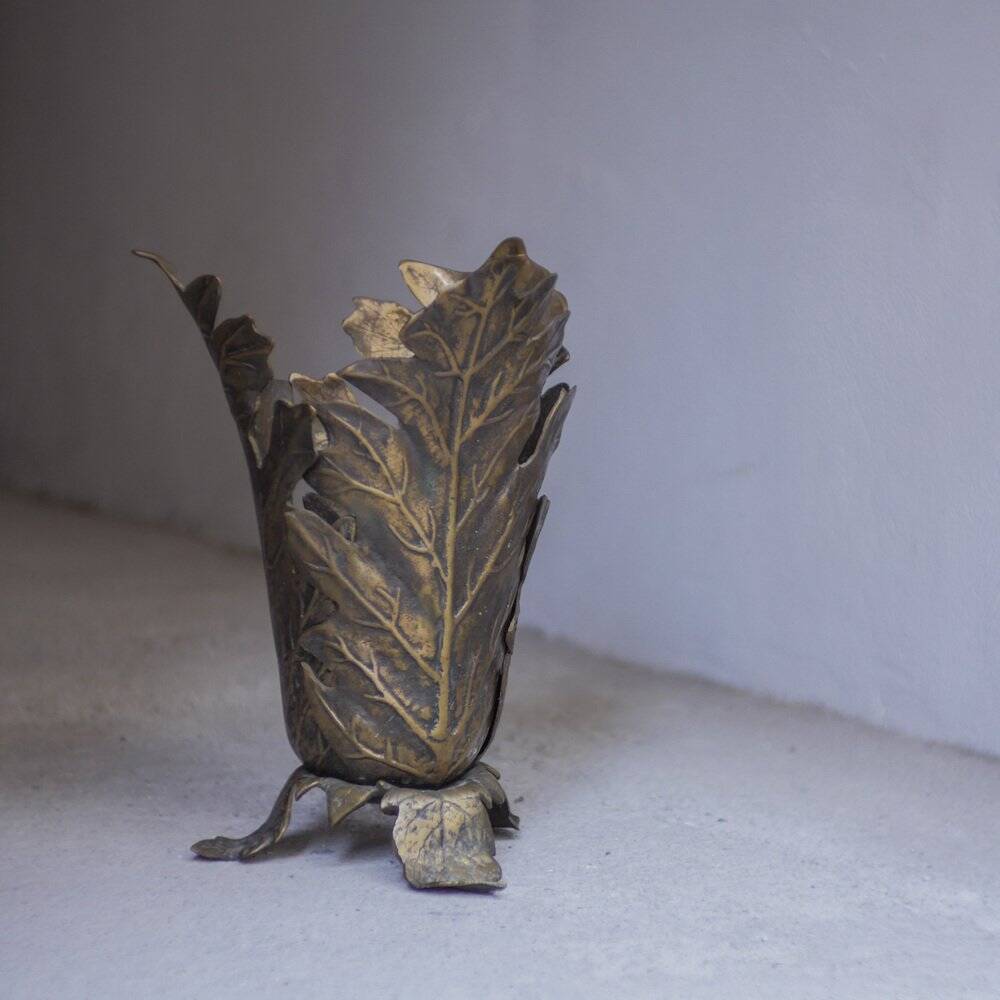 Brass umbrella stands, 1970s