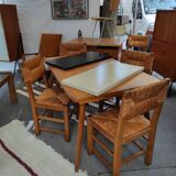 8 Mulched chairs 50s