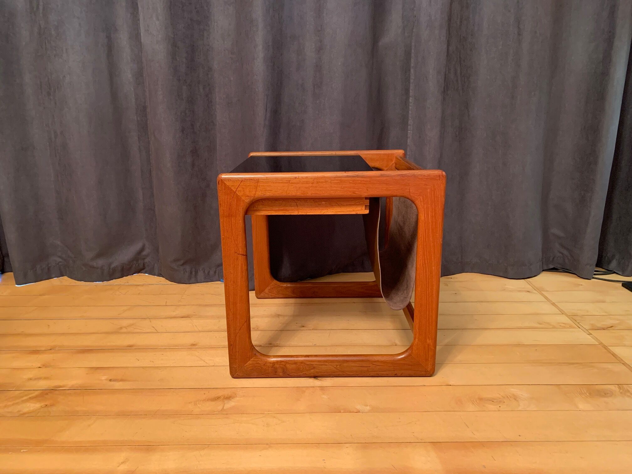 Newspaper table, Salin Nyborg, Denmark, 1960s