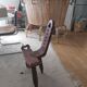 Vintage alpine tripod chair