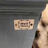 Pastel patinated medicine cabinet