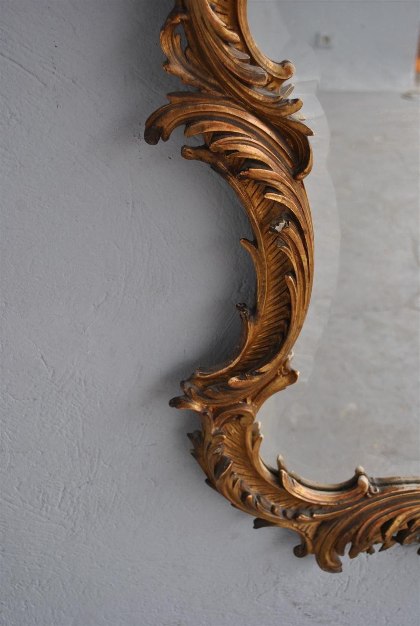 Golden stucco mirror time rockery nineteenth 110 cm