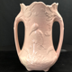 Vase in faience dabbling salins