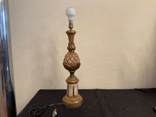 Lampe vintage modèle ananas