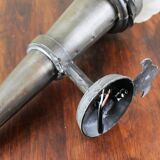 metal torch, glass flame