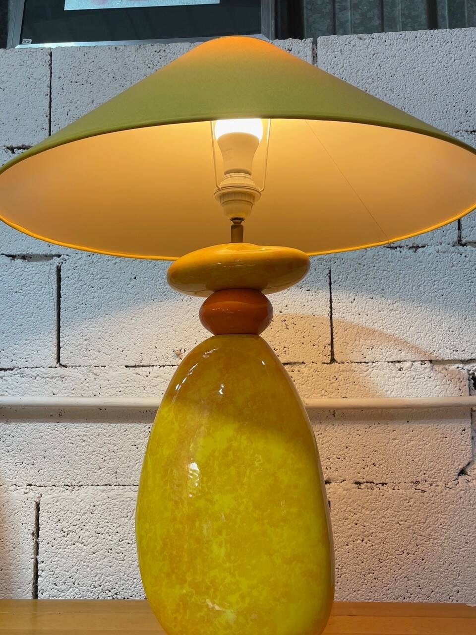Lampe en céramique de François Châtain