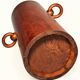 Brutalist/mid-century umbrella stand in walnut – Design 1950-70