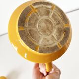 Old yellow ceramic coffee or teapot 1960