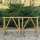 Bamboo trestles for desk or table, 1970s