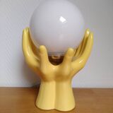 Ceramic hand lamp