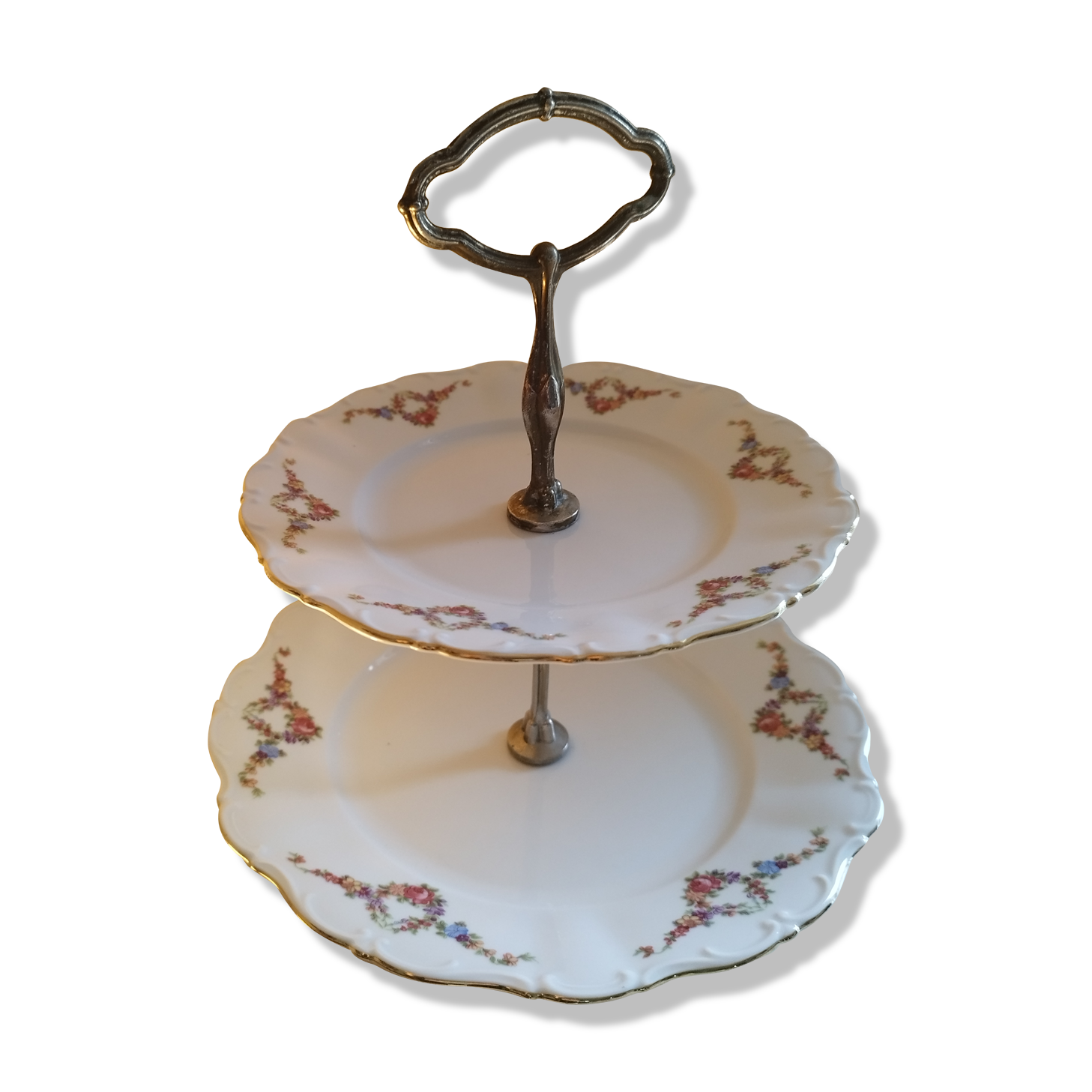 Bavarian porcelain display stand