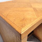 1950 oak desk with drawer and box