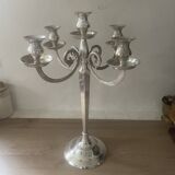 52cm silver-plated metal chandelier