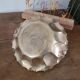 Fluted basket in copper brass
