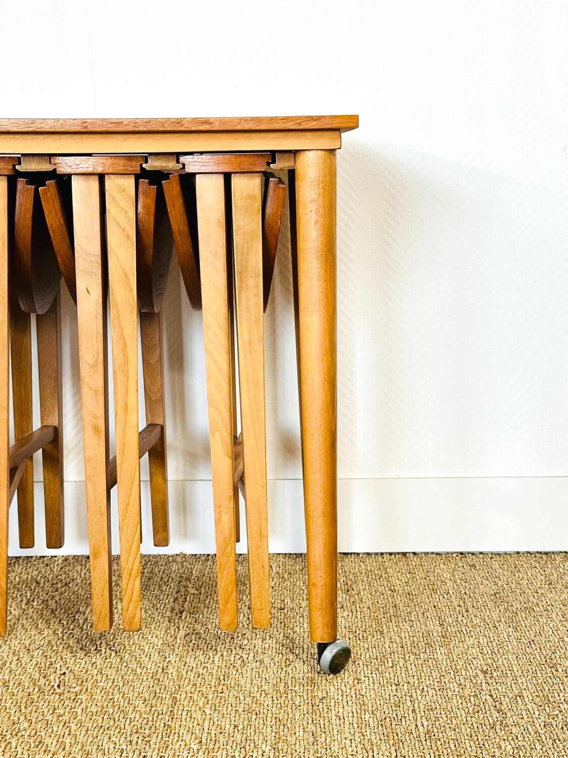 Table basse scandinave vintage 1960